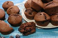 Chocolate Blueberry Muffins