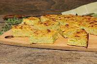 Savory Zucchini Cheese Bars