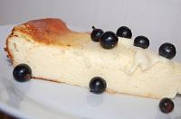 Crustless White Chocolate Cheesecake