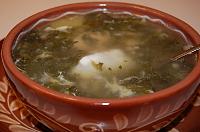 Chicken Nettle Soup with Sorrel