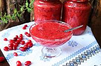 No-Cook Cornelian Cherry Jam