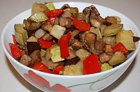 Oven Roasted Vegetables with Balsamic Soy Glaze