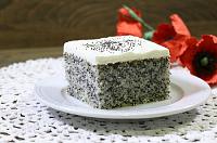 Poppy Seed Revani Cake