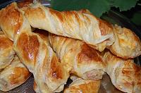 Cheese and Ham Puff Pastry Twists