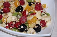 Healthy Fruit Cereal with Seeds