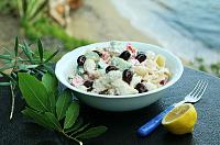 Greek Pasta Salad with Yogurt