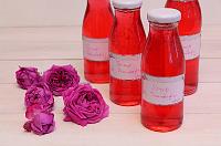 Homemade Rose Syrup