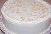 White Chocolate Truffle Cake