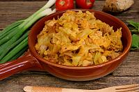 Braised Cabbage with Meat