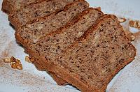 Wholemeal Wheat and Rye Flour Banana Bread