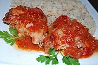 Easy Baked Chicken with Tomatoes and Garlic