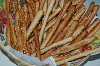 Whole-Wheat Seeded Breadsticks