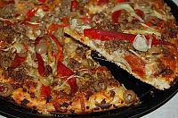 Ground Beef and Za'tar Pizza