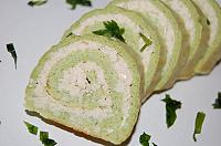 Broccoli and Chicken Roulade