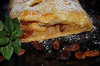 Apple and Raisin Strudel