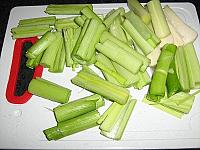 Leek, Egg and Cheese Pudding - Step 1