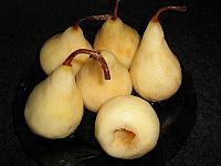 Red Wine-Poached Pears with Whipped Cream - Step 2