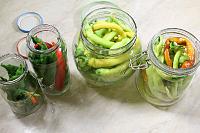 Hot Peppers in Vinegar with Honey - Step 3