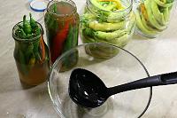 Hot Peppers in Vinegar with Honey - Step 5