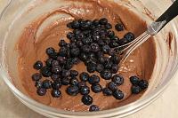 Chocolate Blueberry Muffins - Step 4