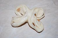 Butterfly and Hearts Shaped Sweet Buns with Raisins - Step 13