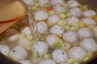 Zucchini Soup with Meatballs - Step 6