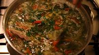Zeama, traditional chicken soup from Moldova - Step 16