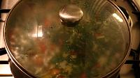 Zeama, traditional chicken soup from Moldova - Step 17