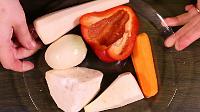 Zeama, traditional chicken soup from Moldova - Step 2