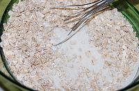Oatmeal and Semolina Pancakes - Step 1