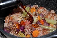 Chicken Rooster Stewed in Red Wine - Step 16