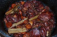 Chicken Rooster Stewed in Red Wine - Step 18