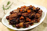 Chicken Rooster Stewed in Red Wine - Step 19