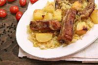 Easy Baked Pork Ribs, Sauerkraut and Potatoes - Step 8