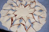 Cinnamon Twisted Snowflake Bread - Step 16