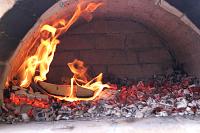 How to fire up the wood oven - Step 14