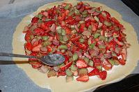 Strawberry and Rhubarb Galette - Step 9