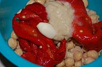 Roasted Pepper Hummus - Step 3