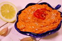 Roasted Pepper Hummus - Step 6