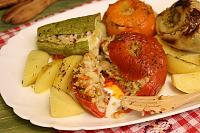 Greek Stuffed Vegetables - Gemista - Step 23