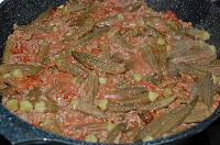 Okra Stew with Meat and Tomatoes - Step 11