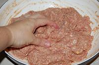 Mici Patties on Bread  - Step 1