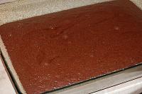 Chocolate Brownie Meringue Cake - Step 9