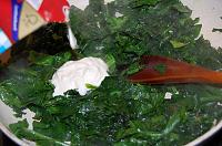 Creamed Spinach with Eggs - Step 2