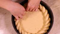 Pasca - Romanian Easter Bread with Cheese Filling - Step 20