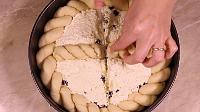 Pasca - Romanian Easter Bread with Cheese Filling - Step 33