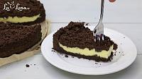 No Knead Chocolate Farmers Cheese Cake - Step 14