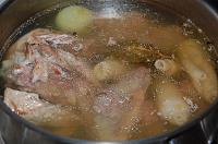 Turkey Meat Jelly - Romanian Piftie - Step 11