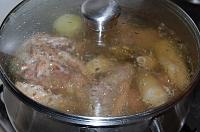 Turkey Meat Jelly - Romanian Piftie - Step 12