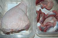 Turkey Meat Jelly - Romanian Piftie - Step 1